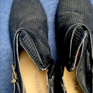 Booties with .5” heel